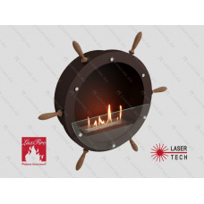 Настенный биокамин Lux Fire Капитан 500 Н XS (коричневый) Настенный биокамин Lux Fire Капитан 500 Н XS (коричневый)