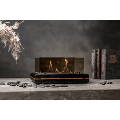 Настольный Биокамин Catterheim LIMITED Blackstrobe Zebrano