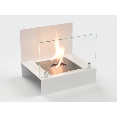 Биокамин настольный Lux Fire Афиша М (белый)