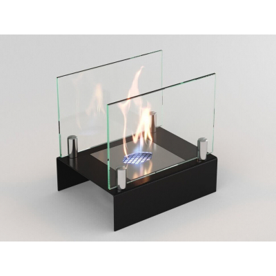 Биокамин настольный Lux Fire Арлекино S (черный)