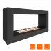 Биокамин SteelHeat FRAME ONE 900 черный Биокамин SteelHeat FRAME ONE 900 черный