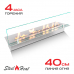 Топливный блок SteelHeat LINE GLASS 500 Топливный блок SteelHeat LINE GLASS 500