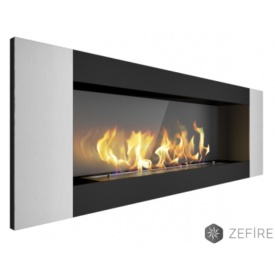 Биокамин встраиваемый ZeFire ELLIOT vertical 1200 со стемалитом