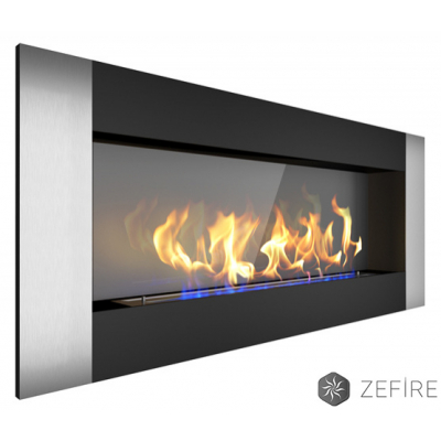 Биокамин встраиваемый ZeFire ELLIOT vertical 1500 со стемалитом