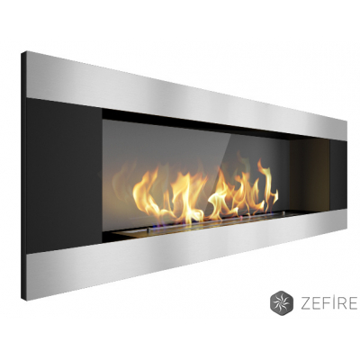 Биокамин встраиваемый ZeFire ELLIOT horizontal 1200 со стемалитом